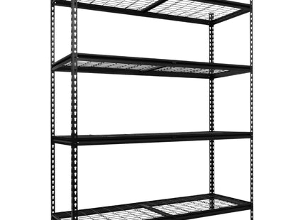 Stellingkast - Opbergrek - 1600 kg Draagkracht - 183 x 150 x 54 cm - Zwart