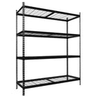 Stellingkast - Opbergrek - 1600 kg Draagkracht - 183 x 150 x 54 cm - Zwart