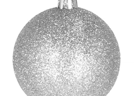 Kerstballen | 77 Stuks | Zilver/Wit