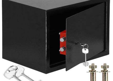 Kluis | Sleutelkluis | Kluisje met Sleutel | 35 x 25 x 26 cm | Zwart