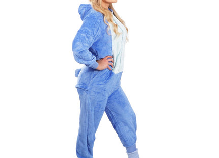 Onesie Volwassenen | Maat L | Blauw