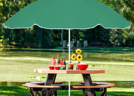Parasol | Strand Parasol | Parasols | Opvouwbaar | 160 cm | Groen