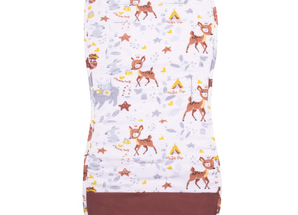 Inlegkussen - Kinderwagenmatras - Kinderwagen Accessoires - Katoen - Polyester - Dieren - Veelkleurig - 37 x 78 cm
