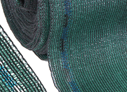 Zichtbreeknet | Zichtdoek | Privacynet | Schaduwdoek | Rol 1,5 x 10 m | 63 % Schaduw | 65g/m² | Groen