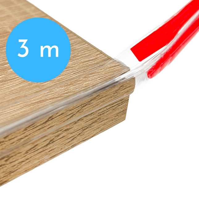 Multifunctionele 2 in 1 Hoekbeschermer | 3 Meter | Hoekbeschermers Tafel | Transparant