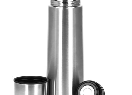 Thermosfles - Thermoskan - 500 ML - RVS - Zilver