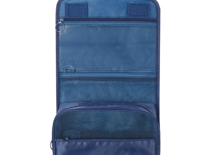 Toilettas - Make Up Tas - Cosmetica - 25,5 x 23 x 9,5 cm - Blauw