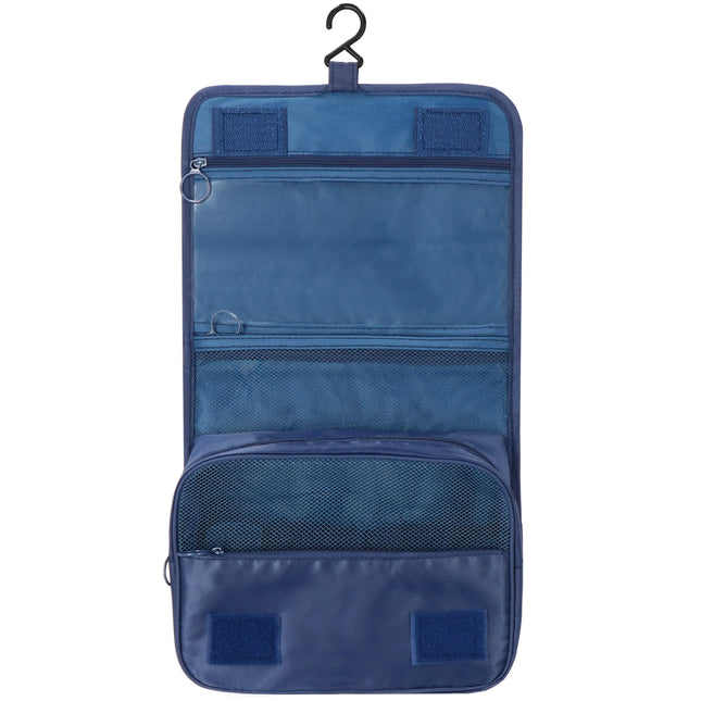 Toilettas - Make Up Tas - Cosmetica - 25,5 x 23 x 9,5 cm - Blauw