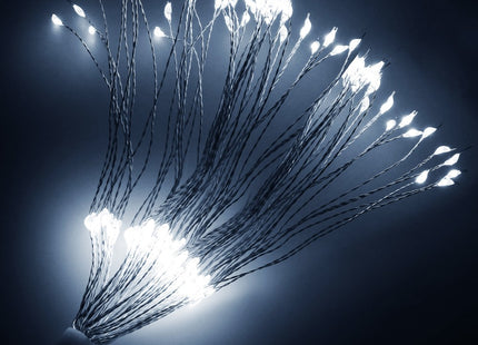 Kerstverlichting | Ster | Binnen & Buiten | Batterij | 100 LED | Koel Wit