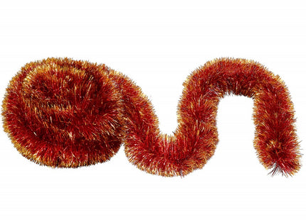 Kerstslinger | Guirlande | 6 m | Rood/Goud