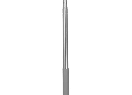 Wasbare Telescopische Stoffer -Stofdoek - Telescopische - Borstel - 75-254 cm - 2 Delig - Grijs