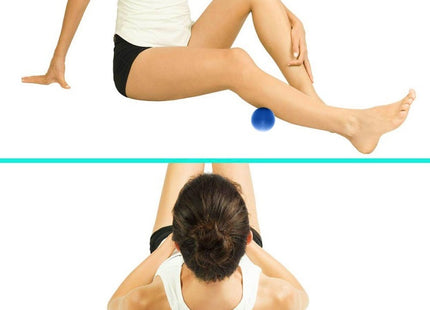 Massage Bal | Triggerpoint Bal | Massage | Lacrosse Bal | Blauw | 6 cm