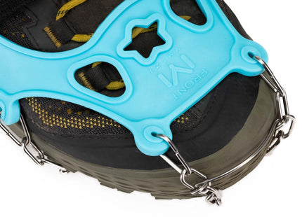 Sneeuwgripzolen Voor Wandelschoenen - Spikes voor Schoenen - Anti Slip - Turquoise- 40-45