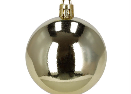 Kerstballen | 47 Stuks | Bruin/Wit/Goud