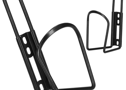 Bidonhouder - Bekerhouder - Flessenhouder - Universeel - Lichtgewicht - Aluminium - Zwart