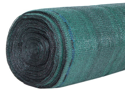 Zichtbreeknet | Zichtdoek | Privacynet | Schaduwdoek | Rol 1 x 50 m | 90 % Schaduw | 140g/m² | Groen