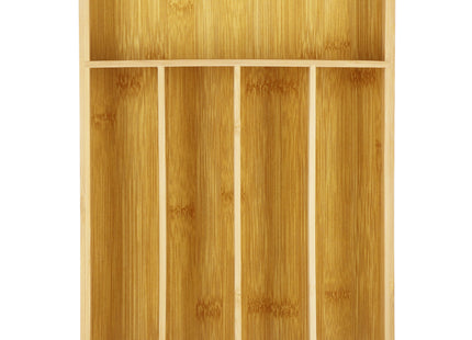 Bestekbak - Bestekhouder - Bestek Organizer - Bamboe - 25x35x5 CM