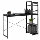 Bureau – Werkbureau – Computer Bureau – Bureautafel – 100 x 50 x 76 cm – 50 Kg - industriële - Zwart