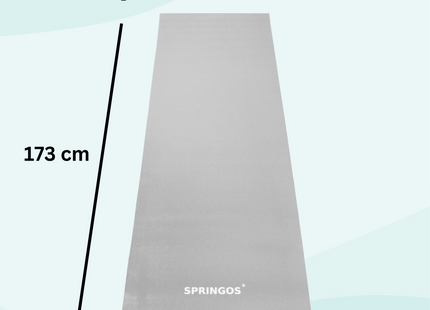Yoga Mat | 61 x 183 x 1 cm | Grijs