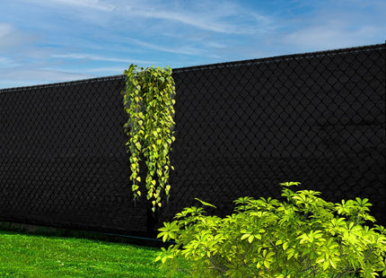 Zichtbreeknet | Zichtdoek | Privacynet | Schaduwdoek | Rol 1,5 x 25 m | 95 % Schaduw | 185g/m² | Antraciet