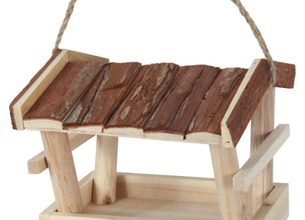 Vogelvoederstation - Vogelvoederplek - Staand - Bruin - 20 x 18,5 x 16 cm