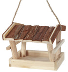 Vogelvoederstation - Vogelvoederplek - Staand - Bruin - 20 x 18,5 x 16 cm
