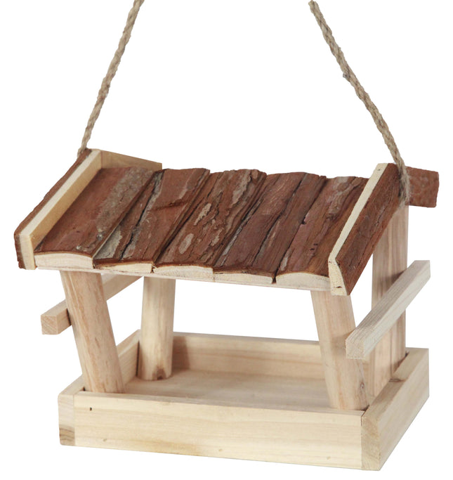 Vogelvoederstation - Vogelvoederplek - Staand - Bruin - 20 x 18,5 x 16 cm