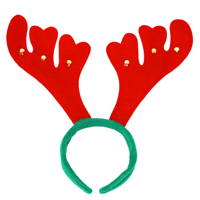 Hoofband | Haartooi | Rendier Gewei | Kerstversiering | Belletjes | Kerst