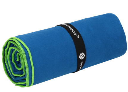 Strandmat | Strandkleed | Strandlaken | Zandvrij | 90 x 180 cm | Blauw