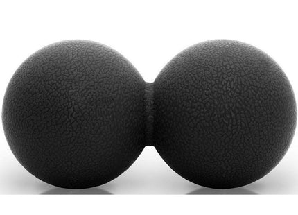Massage Bal | Triggerpoint Bal | Peanut Ball | Lacrosse Bal | Massage | Zwart | 12 cm