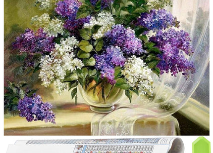 Diamond Painting - Volwassenen - Bloemen - 40 x 30 cm