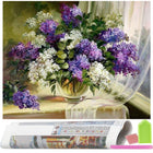 Diamond Painting - Volwassenen - Bloemen - 40 x 30 cm