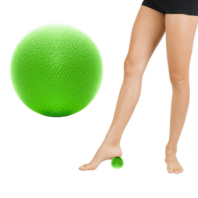 Massage Bal | Triggerpoint Bal | Massage | Lacrosse Bal | Groen | 6 cm