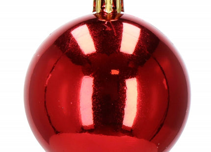 Kerstballen | 104 Stuks | Rood/Wit