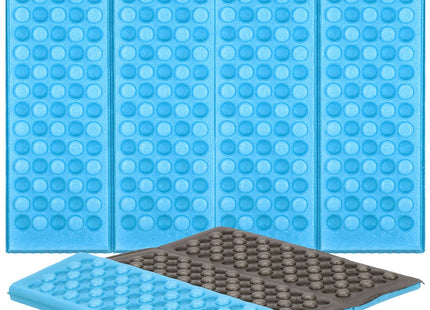Zitmat | Opvouwbaar Zitmatje | Zitkussen | 28 x 40 x 1 cm | Blauw