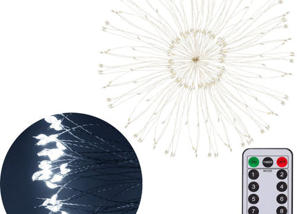 Kerstverlichting | Ster | Binnen & Buiten | Batterij | 100 LED | Koel Wit