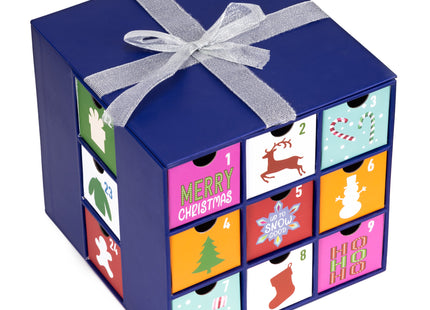 Adventskalender | 24 Delig | Papier | Cadeau Box