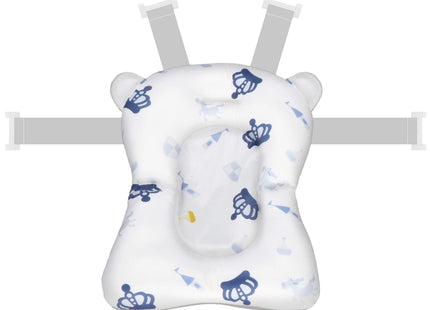 Opvouwbaar Baby Bad - Opvouwbaar - Draagbaar - Met Stop - Thermometer - Kussen - Tot 12 Maanden - 35 L - Blauw - Wit - 82 x 52 x 22 cm