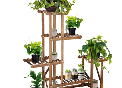 Plantenrek | Plantenstandaard | Plantentrap | 6 Niveaus | Hout