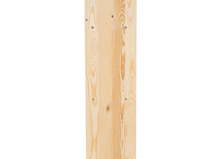 Wandplank - Boekenplank - Ophangbaar - Kruidenplank - Naturel - Grenenhout - 10 Kg - 74x45x20 cm - 2 Stuks - 3 Niveaus