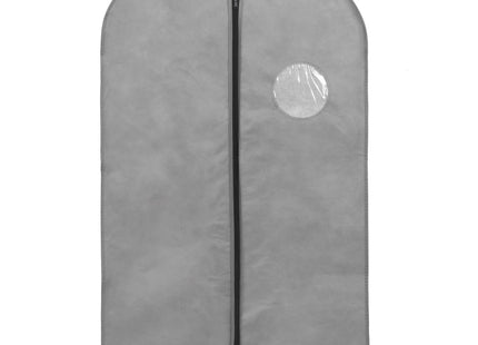 Kledinghoes - Kleding Organizer - Opberghoes - Ritssluiting - Venster - Grijs - 100 cm