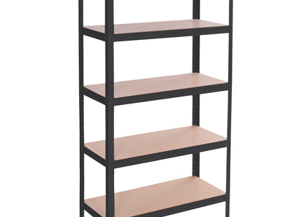 Opbergrek - Stellingkast - 675 KG - Metaal - 675 KG - Zwart - 150 x 75 x 30 cm