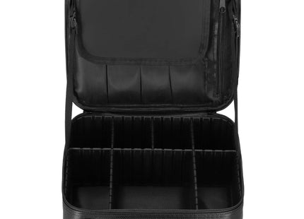 Toilettas - Make Up Tas - Cosmetica - 25,5 x 23 x 9,5 cm - Zwart