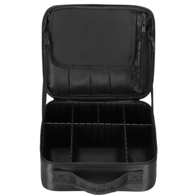 Toilettas - Make Up Tas - Cosmetica - 25,5 x 23 x 9,5 cm - Zwart