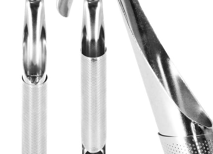Theezeef | Thee infuser | 15 cm | Zilver