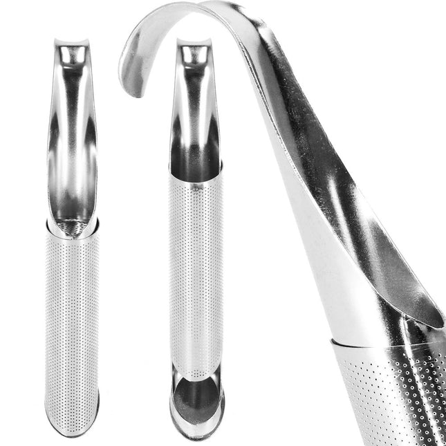 Theezeef | Thee infuser | 15 cm | Zilver
