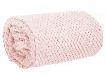 Plaid | Sprei | Deken | 200 x 220 cm | Roze