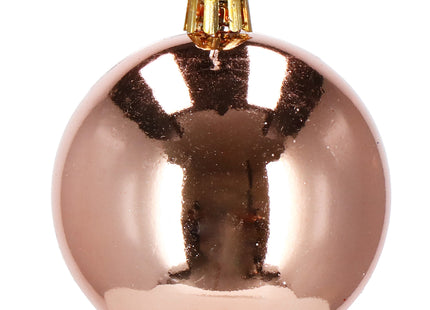 Kerstballen | 30 Stuks | 3 cm | Rosegoud
