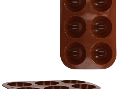 Siliconen Bakvormen | Bakvorm | Koekjes vormen | 15 Holtes | Bruin