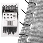 Kabelbinders | Tie Wraps | Tyraps | Tie Rips | 200 x 2.5 mm | 100 Stuks | Zwart